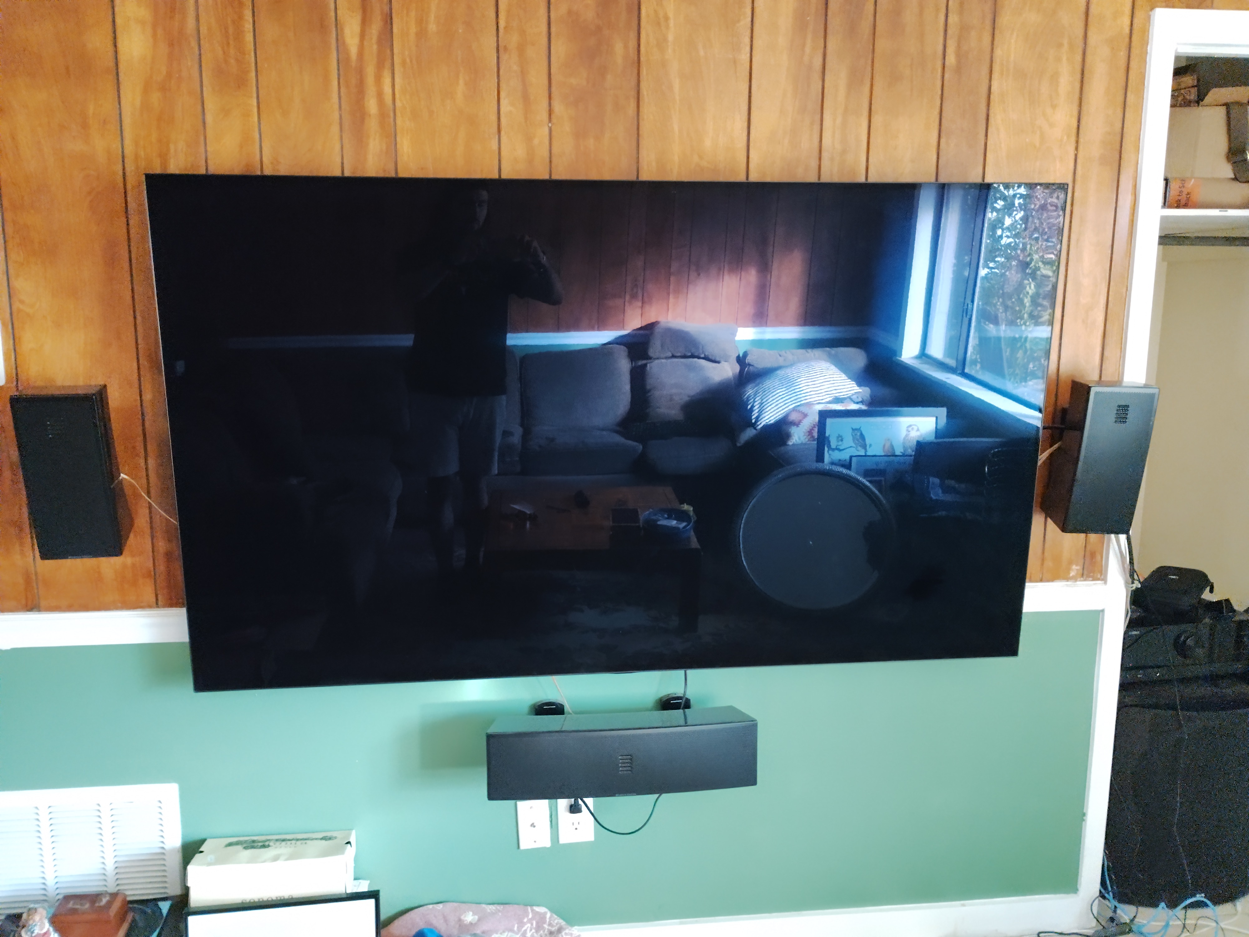 77-Inch OLED LG Television w/ Wall Mount