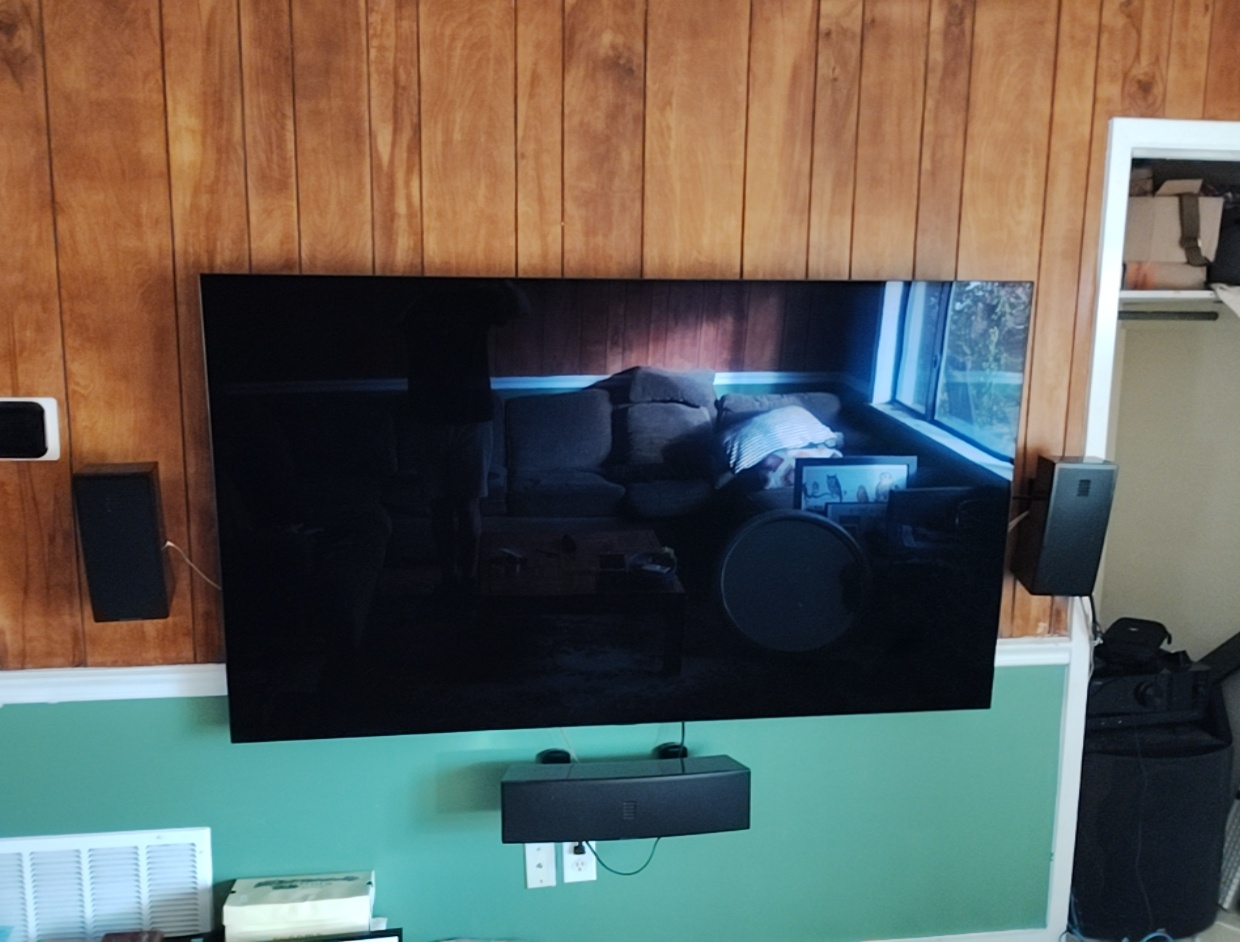 77-Inch OLED LG Television w/ Wall Mount