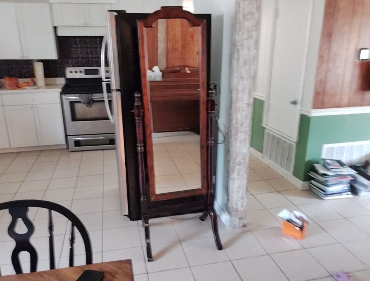 Body Mirror Wooden