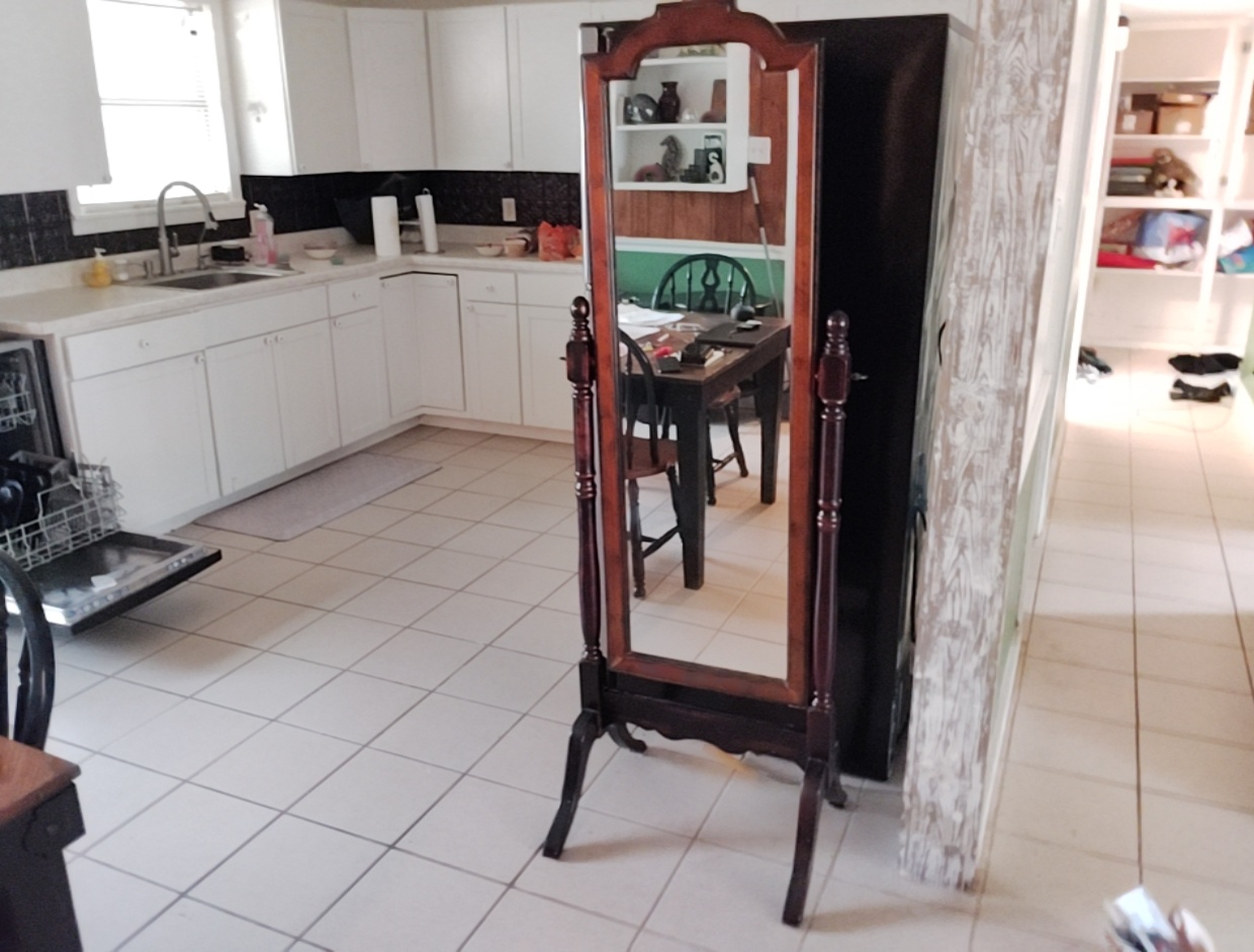 Body Mirror Wooden