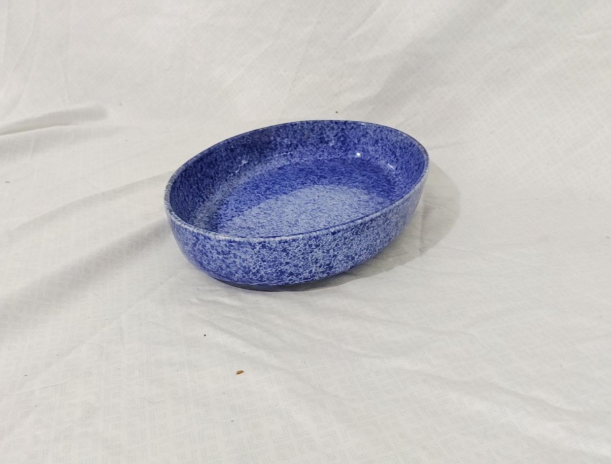 Ceramic Dish Blue