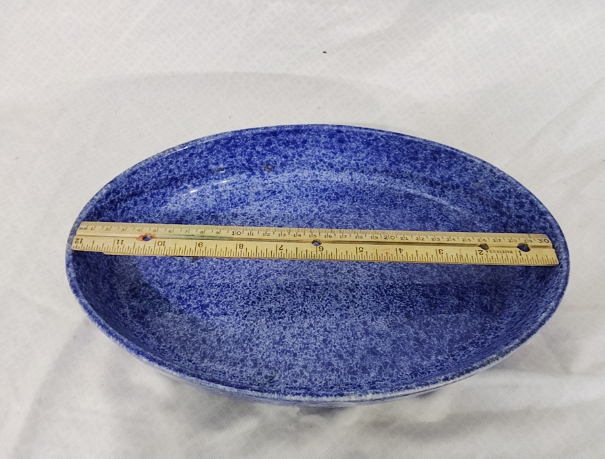 Ceramic Dish Blue