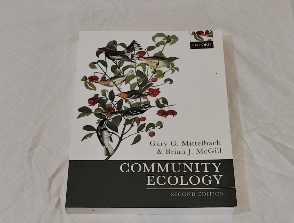 Community Ecology (Second Edition) – Gary G. Mittelbach, Brian J. McGill (paperback)