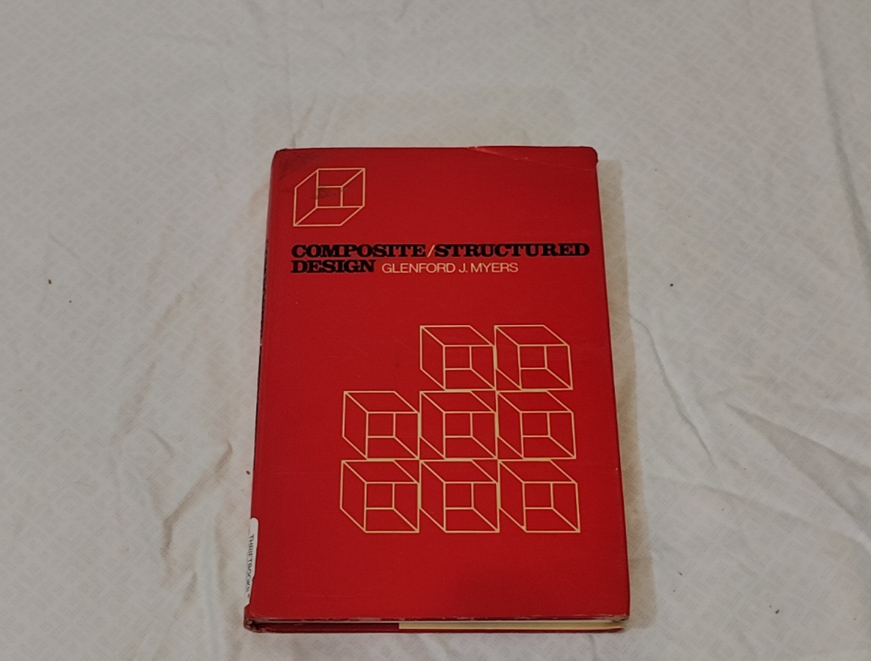 Composite/Structured Design – Glenford J. Myers (hardback)