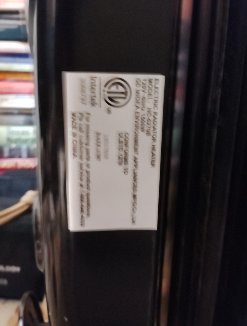Electric Space Heater