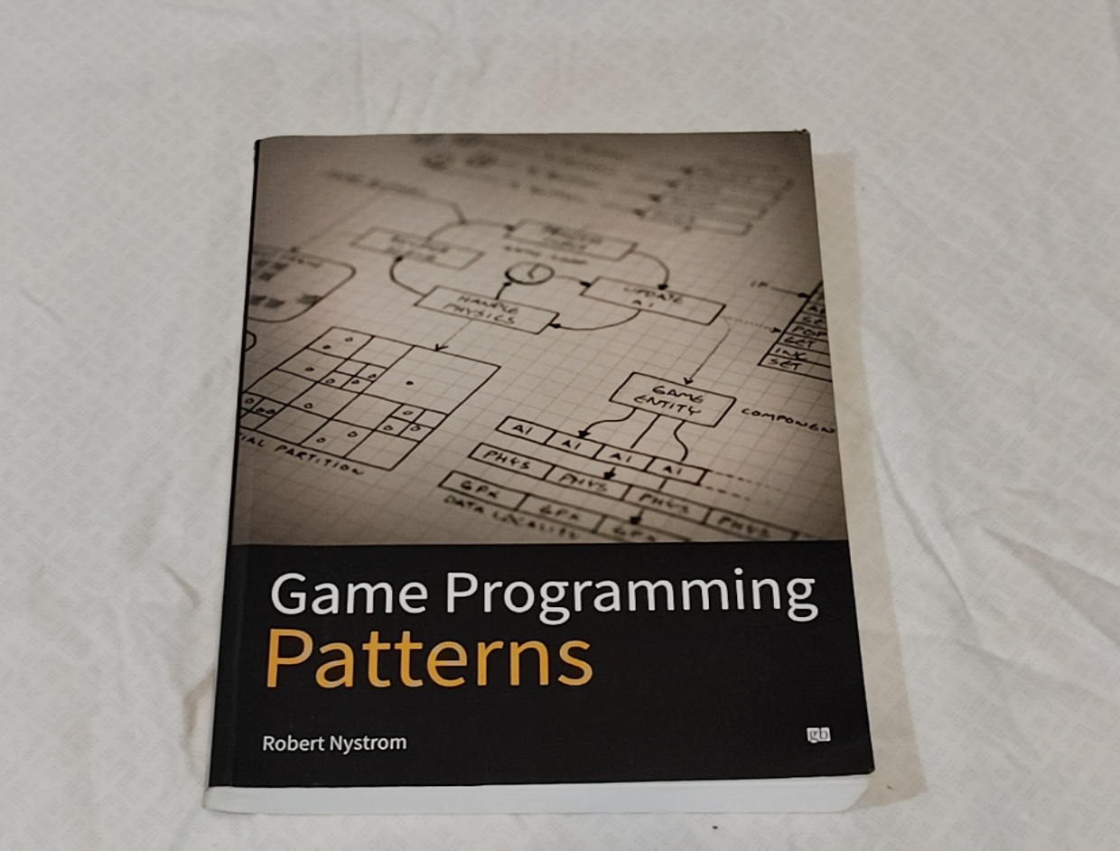 Game Programming Patterns – Robert Nystrom (paperback)