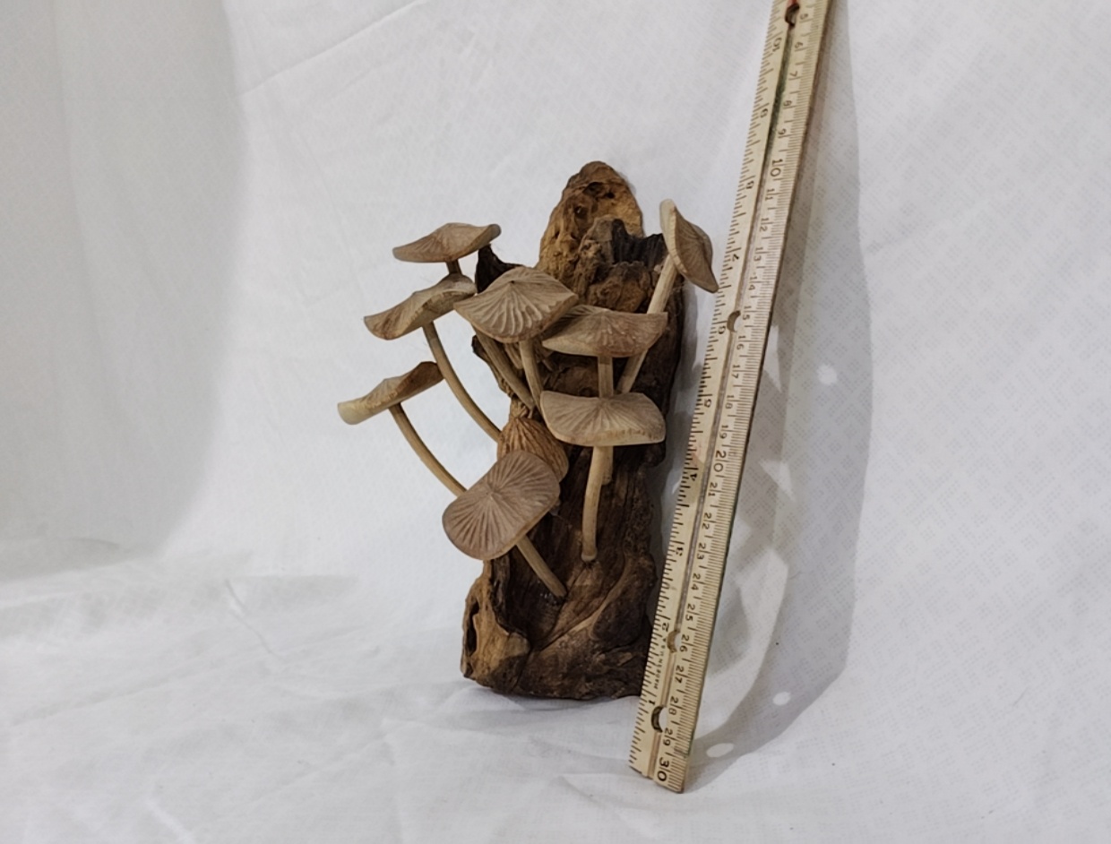 Mushroom Wood Wall Decoration