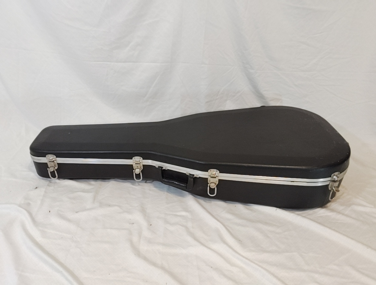 Vintage Hard Case for Guitar with Key